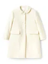 Il Gufo Single-breasted Coat In White