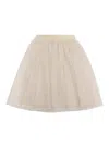 Il Gufo Skirt In Brown