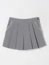 Il Gufo Skirt  Kids Color Grey In Grau
