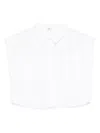 Il Gufo Sleeveless Shirt In White