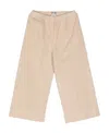 Il Gufo Slip-on Corduroy Trousers In Nude