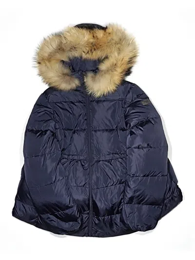 Pre-owned Il Gufo Kids' Snow Jacket In Blue