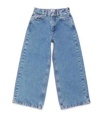 Il Gufo Kids' Straight Jeans In Blue