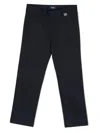 Il Gufo Straight-leg Chino Trousers In Blue