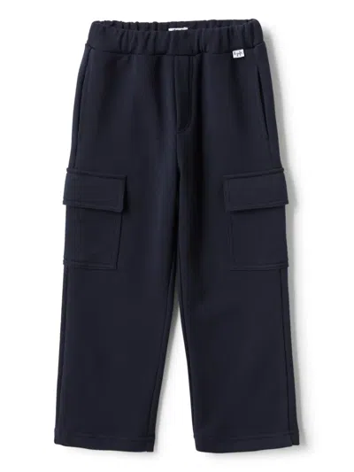 Il Gufo Kids' Straight-leg Trousers In Blue