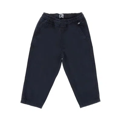 Il Gufo Stretch Gabardine Pants Kids In Blue