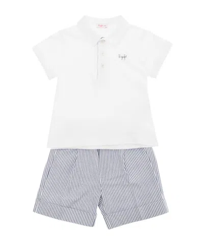 IL GUFO IL GUFO TWO PIECE SHORT SET