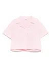 Il Gufo Striped Shirt In Pink