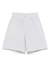 Il Gufo Striped Shorts In Grey