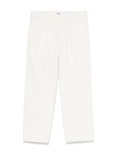 IL GUFO STRIPED TROUSERS