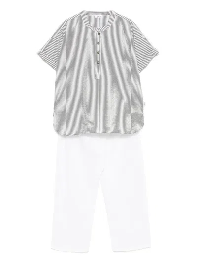 Il Gufo Kids' Striped Trousers Set
