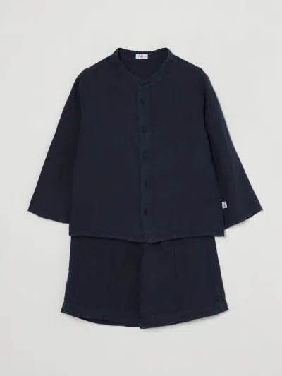 Il Gufo Suit  Kids Color Blue