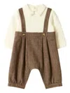 Il Gufo Suspenders Romper In Multi