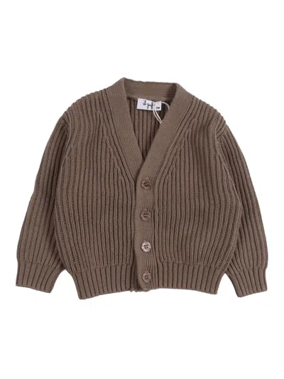 Il Gufo Babies' Sweater In Brown