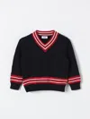 Il Gufo Pullover Aus Baumwolle In Blau