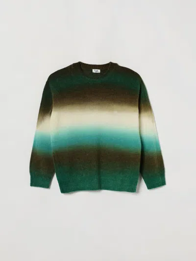 Il Gufo Sweater Kids Color Green In Multi