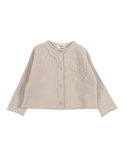 Il Gufo Babies' Sweater In Neutral