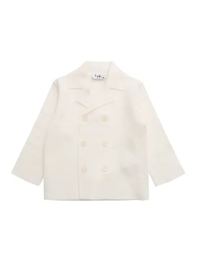 Il Gufo Kids' Sweater In White