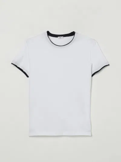 Il Gufo Kids' Raw-cut Cotton T-shirt In White