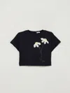 Il Gufo T-shirt  Con Fiore