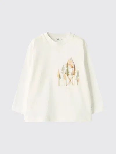 IL GUFO T-SHIRT IL GUFO KIDS COLOR MILK,H65571246