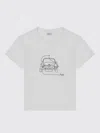 Il Gufo Embroidered-motif Cotton T-shirt In ホワイト