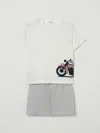 Il Gufo T-shirt In Cotone Con Stampa Grafica