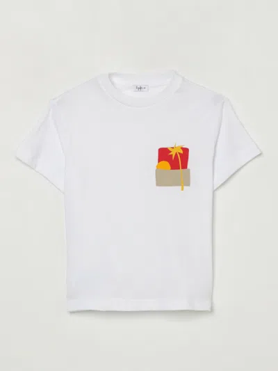Il Gufo Kids' T-shirt In Cotone Stampata