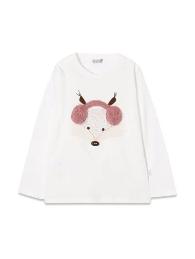 Il Gufo Kids'  T-shirt Manica Lunga In Multi