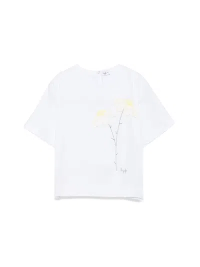 Il Gufo Kids' T-shirt M/corta Bianco In White
