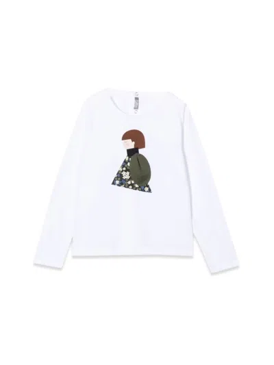 Il Gufo Kids' T-shirt M/l In White