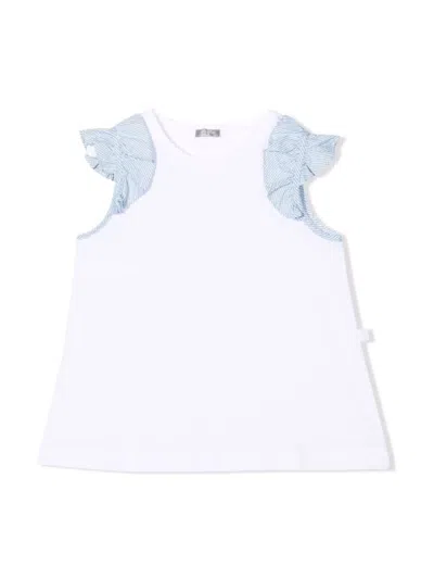 Il Gufo Kids' T-shirt M/short In White