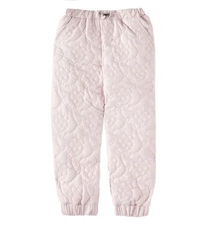 Il Gufo Kids' Technical Pants In Pink