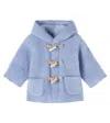 Il Gufo Teddy Duffel Coat In Blue