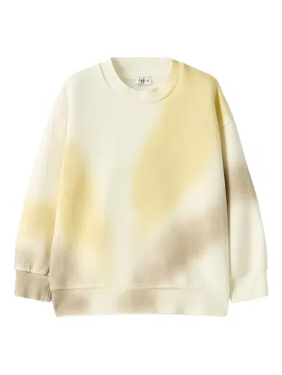 Il Gufo Kids' Tie-dye Sweatshirt In Multi