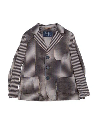 Il Gufo Babies'  Toddler Boy Blazer Blue Size 6 Cotton, Polyamide, Elastane