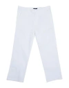 Il Gufo Toddler Boy Pants White Size 5 Cotton, Elastane In White