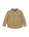 Il Gufo Toddler Boy Shirt Beige Size 6 Cotton In Beige