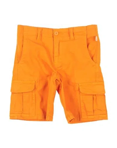 Il Gufo Babies'  Toddler Boy Shorts & Bermuda Shorts Orange Size 6 Cotton, Elastane