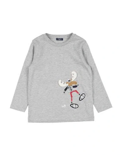 Il Gufo Toddler Boy T-shirt Grey Size 6 Cotton In Grey