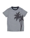 Il Gufo Toddler Boy T-shirt Navy Blue Size 6 Cotton In Navy Blue
