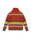 Il Gufo Babies' Turtlenecks In Orange