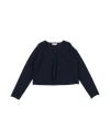 Il Gufo Toddler Girl Cardigan Navy Blue Size 6 Virgin Wool In Navy Blue