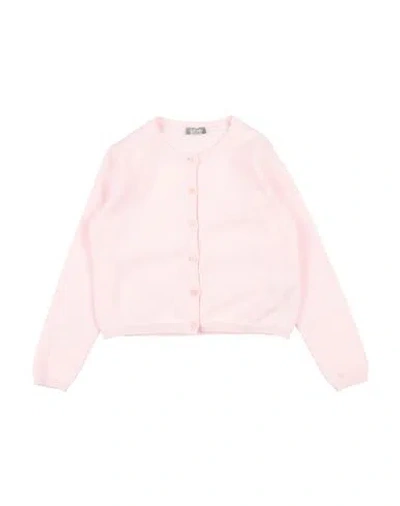 Il Gufo Babies'  Toddler Girl Cardigan Pink Size 5 Cotton