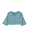 Il Gufo Toddler Girl Cardigan Sage Green Size 3 Cotton In Sage Green
