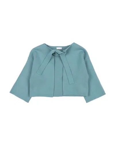 Il Gufo Babies'  Toddler Girl Cardigan Sage Green Size 3 Cotton