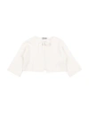 Il Gufo Toddler Girl Cardigan White Size 6 Cotton In White