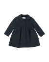Il Gufo Toddler Girl Coat Midnight Blue Size 3 Polyester, Virgin Wool In Blue
