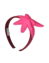 Il Gufo Toddler Girl Hair Accessory Burgundy Size Onesize Cotton, Polyamide In Red