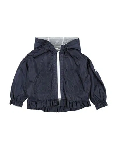Il Gufo Babies'  Toddler Girl Jacket Navy Blue Size 3 Polyamide In Neutral